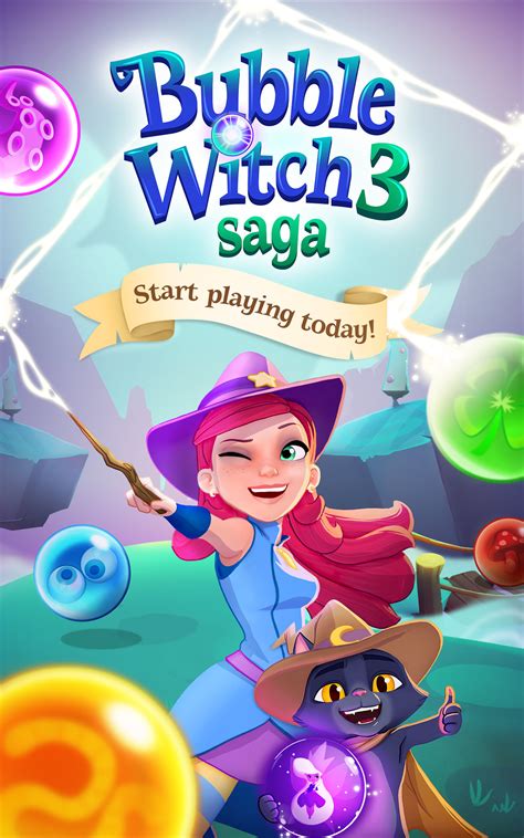 Bubble Witch Saga 3 (Android) software credits, cast, crew of song